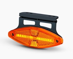 LANTERNA DE POSIÇÃO R7 LED COM GUIA DE LUZ E SUPORTE